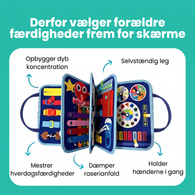 Tumleplade™ Montessori Aktivitetstavle